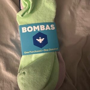 Bombas Women’s or Men’s Light Green and Lavender Socks size Large
